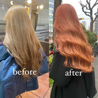 ロング カラー 絶対カワイイ保証💕 カワノ　チヒロのヘアスタイル