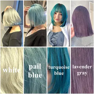 カラー 似合わせ小顔ショート /akane🐰♥️のヘアスタイル