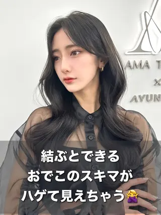 セミロング カラー メンズ 前髪顔まわりカット 🌈中村海聖のヘアスタイル