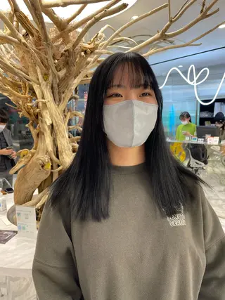 セミロング カラー 🧁はるひ/ ZEST八王子🟡のヘアスタイル