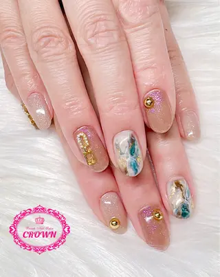 ネイル CROWN プライベートサロンのネイルデザイン
