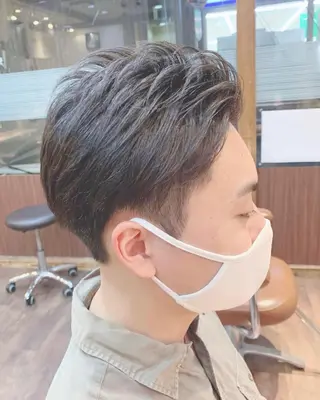 ショート カラー メンズ 🌿ヤマグチ ユウキ🌿のヘアスタイル