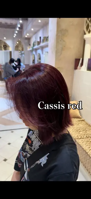 ミディアム Lond damask Rose所属・白滝 心音のヘアスタイル