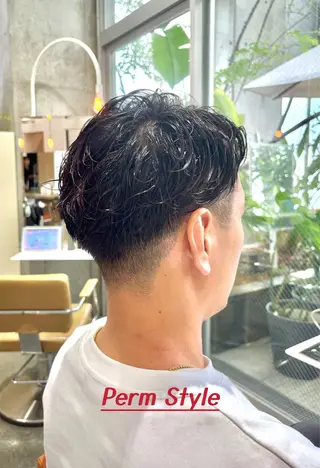 メンズ 恵比寿メンズ カット✂️井向幹滉のヘアスタイル