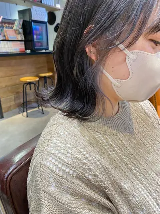 ミディアム GO TODAY SHAiRE SALON 原宿Stella店所属・𓍯柔らかhair 𓍯 yukinoのヘアスタイル