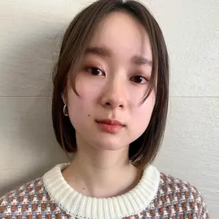 セミロング カラー 🌱小顔ヘア/ボブ ミディアム/双葉🌱のヘアスタイル