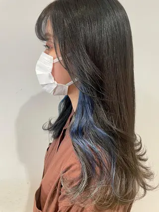 ロング カラー 🌈🌸あおき みちる🌟💗のヘアスタイル