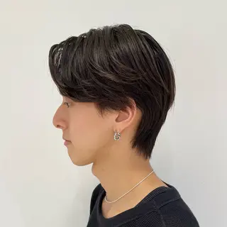 ショート パーマ メンズ 🇰🇷韓国風カット 🇰🇷　鈴木海斗のヘアスタイル