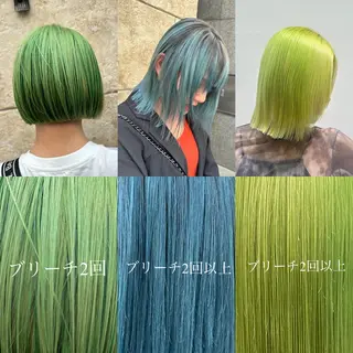 カラー 💎渋谷/ブリーチ 🐾かわいみきとのヘアスタイル