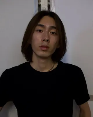 セミロング メンズ メンズスタイリスト リュウジのヘアスタイル