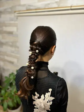ヘアアレンジ hair salon【クラン】のヘアスタイル