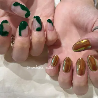 ネイル And  & coco. eyelash & nail所属・Nailist〻 mihoのネイルデザイン