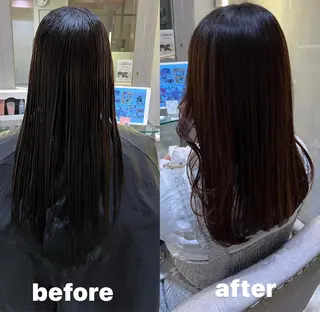 ミディアム RIYA❤︎ Aujuaソムリエのヘアスタイル