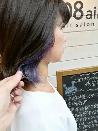 カラー 木村 昇のヘアスタイル