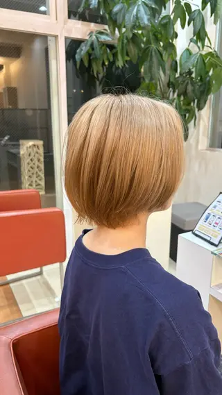 ショート カラー 佐藤 こうがのヘアスタイル
