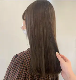 ロング ParveMix 佐々木梨紗🤍のヘアスタイル