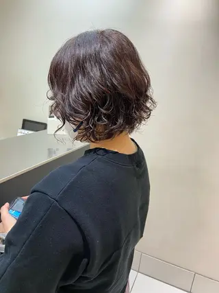 ミディアム 辛島 涼子のヘアスタイル