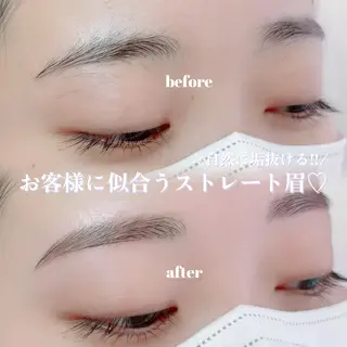 アイブロウ WHITEEYE堺東 店長/藁粥　明の眉毛・アイブロウイメージ