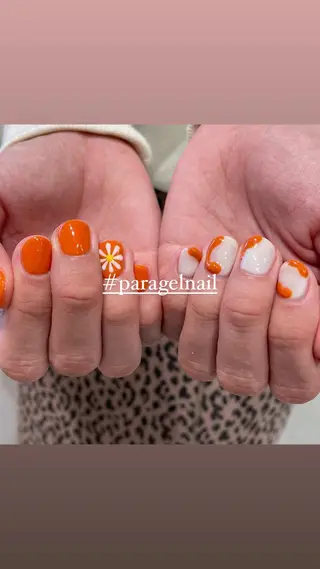 ネイル 淡色ネイル 🎀moeのネイルデザイン