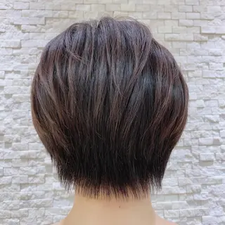 ショート purple所属・田邉 愛望のヘアスタイル