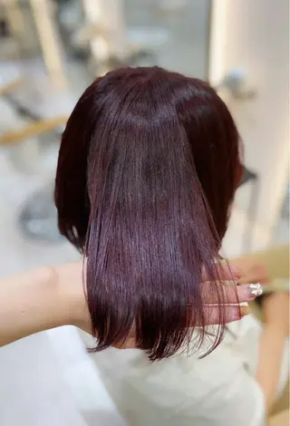 ショート カラー 艶髪・透明感カラー・ 韓国ヘア・Yuriのヘアスタイル