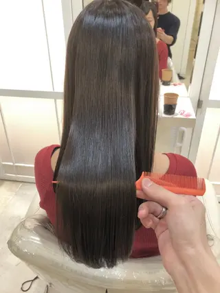 パーマ 東梅田エリアカラー ヘアセットNo. 1のヘアスタイル