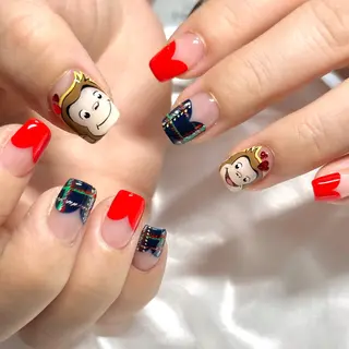 ネイル OKIKA所属・【OKIKA】 らん🦖🌈🧡のマツエク・マツパデザイン