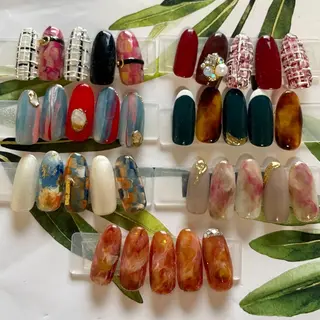 ネイル 奥園 良恵のネイルデザイン