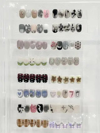 ネイル CAFUNÉ tokyo所属・☾ ໋CAFUNE yuki︎︎𓂃⟡のネイルデザイン