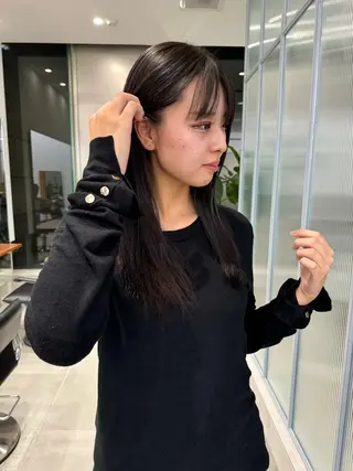 ロング カラー ひかり／ショート ／似合わせカラーのヘアスタイル