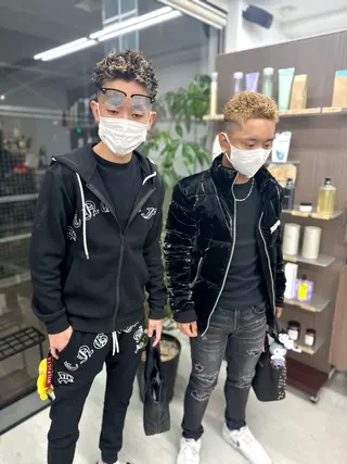 ショート パーマ メンズ メンズパーマの達人 /タカシマ ダイスケのヘアスタイル