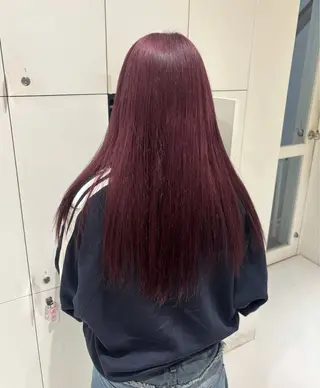 カラー yuka/ 透明感カラーのヘアスタイル
