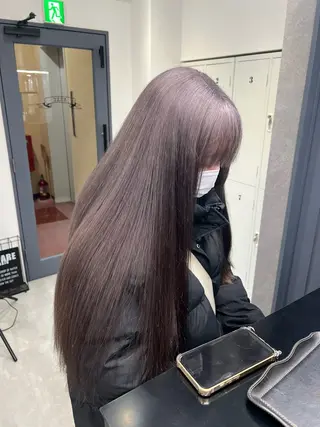 ロング カラー いろあそび所属・12月限定🉐カット モデル募集🉐のヘアスタイル