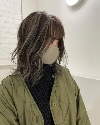 ミディアム カラー Tao所属・藤川 大智のヘアスタイル