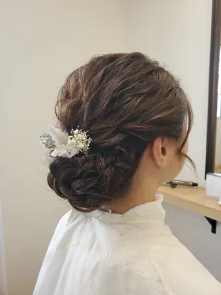 ヘアアレンジ 近森 美帆[モーラ高石店]のヘアスタイル