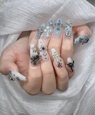 ネイル Lee Nails チップ長さだし専門店のネイルデザイン
