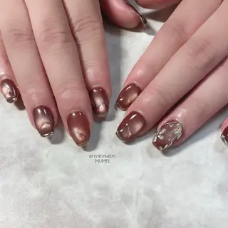 ネイル private salon MUMEI所属・9/19〜新店舗🫧 KAORIのネイルデザイン