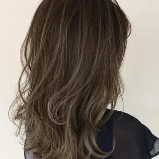 セミロング カラー ヘアアレンジ 指名支持率NO.1 スタイリストのヘアスタイル