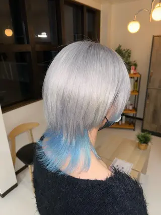 ミディアム メンズ 手塚 麗のヘアスタイル