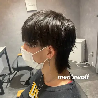 メンズ プルエクステ/インナ ーカラー🦊はるなのヘアスタイル