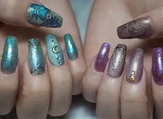 ネイル 7nail所属・なんば7nail YUZUHAのネイルデザイン