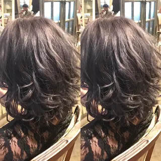 ミディアム こう ちゃんのヘアスタイル