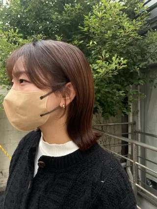 ショート カラー les baladins du miroir所属・🍃YURI 🍃のヘアスタイル