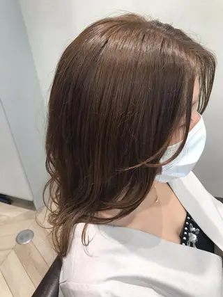 ミディアム カラー 天王寺/阿倍野 tocca rieのヘアスタイル