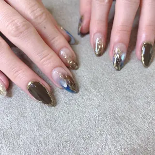 カラー ネイル Cozy_ ilumのネイルデザイン