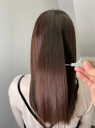 セミロング Michel by chainon    ミッシェルバイシェノン所属・美髪職人/傷ませない カラー/橋本拓弥のヘアスタイル