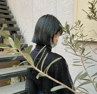 ショート カラー カワダ リュウセイのヘアスタイル
