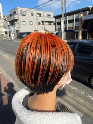 カラー LUCK 船橋のヘアスタイル