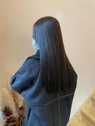 ロング カラー 林 慧悟のヘアスタイル