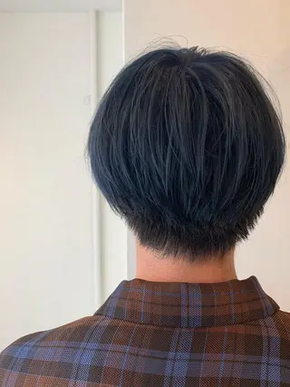 カラー メンズ gotoday　shaire　saron所属・miu. ボブ/透け感カラーのヘアスタイル